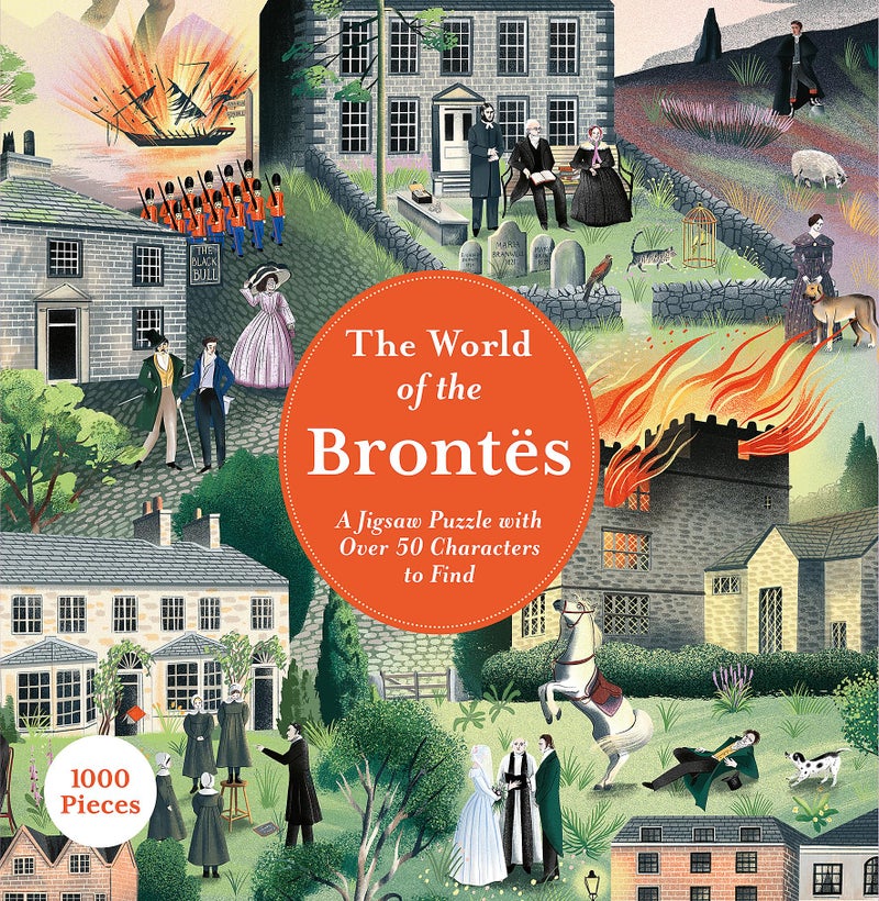 Laurence King The World of The BrontÃ«s 1000 Piece Puzzle - Image 1